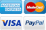 We Accept American Express, MasterCard, Visa and Paypal